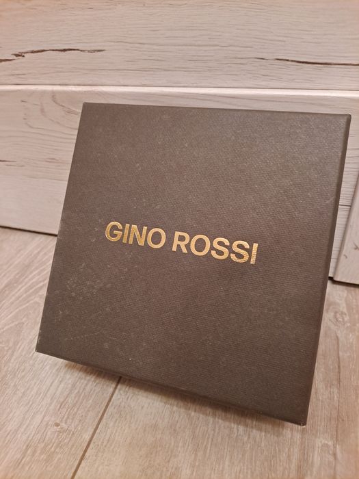 Pasek Gino Rossi damski S/85 cm skórzany czarny na prezent