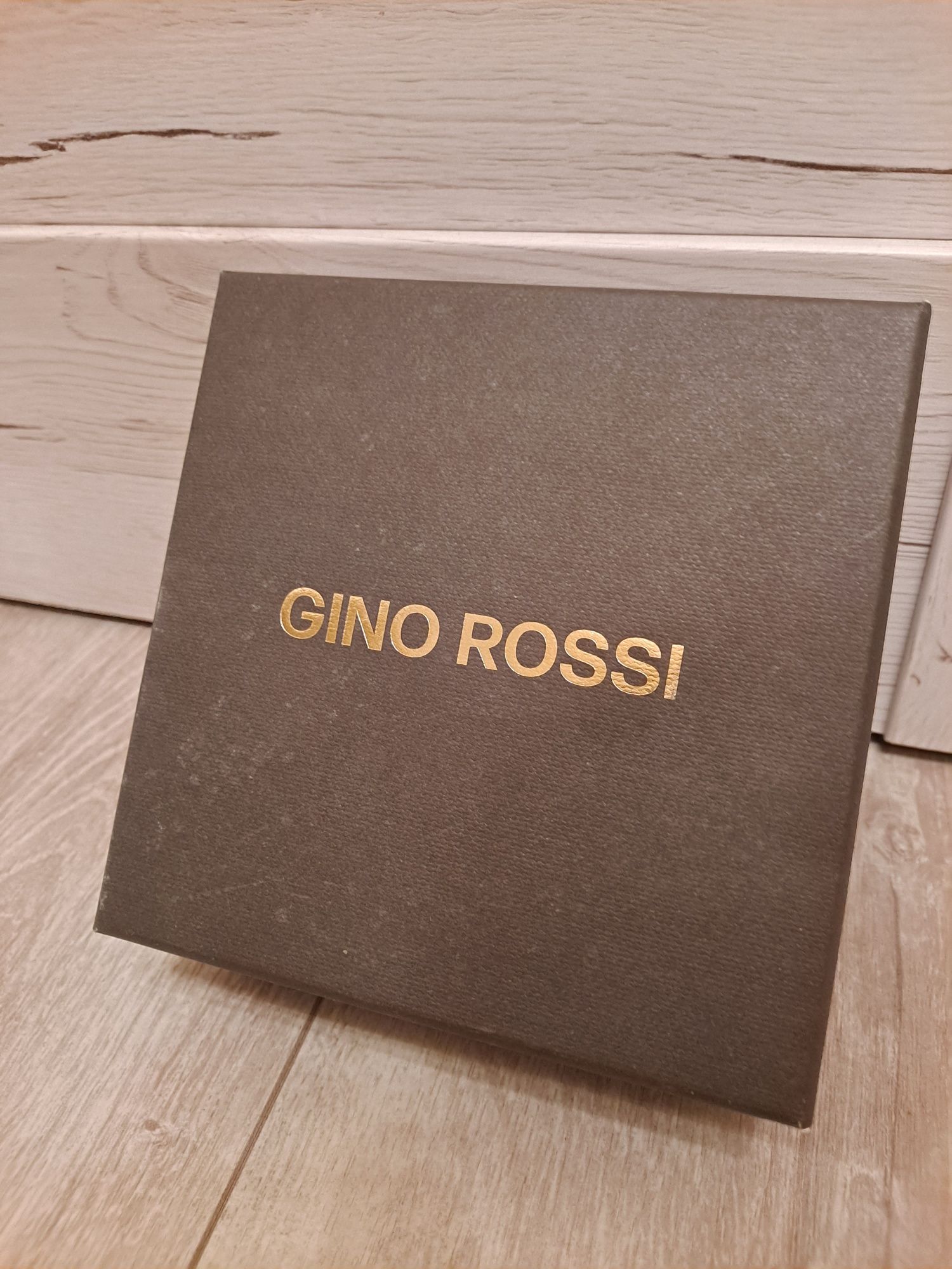 Pasek Gino Rossi damski S/85 cm skórzany czarny