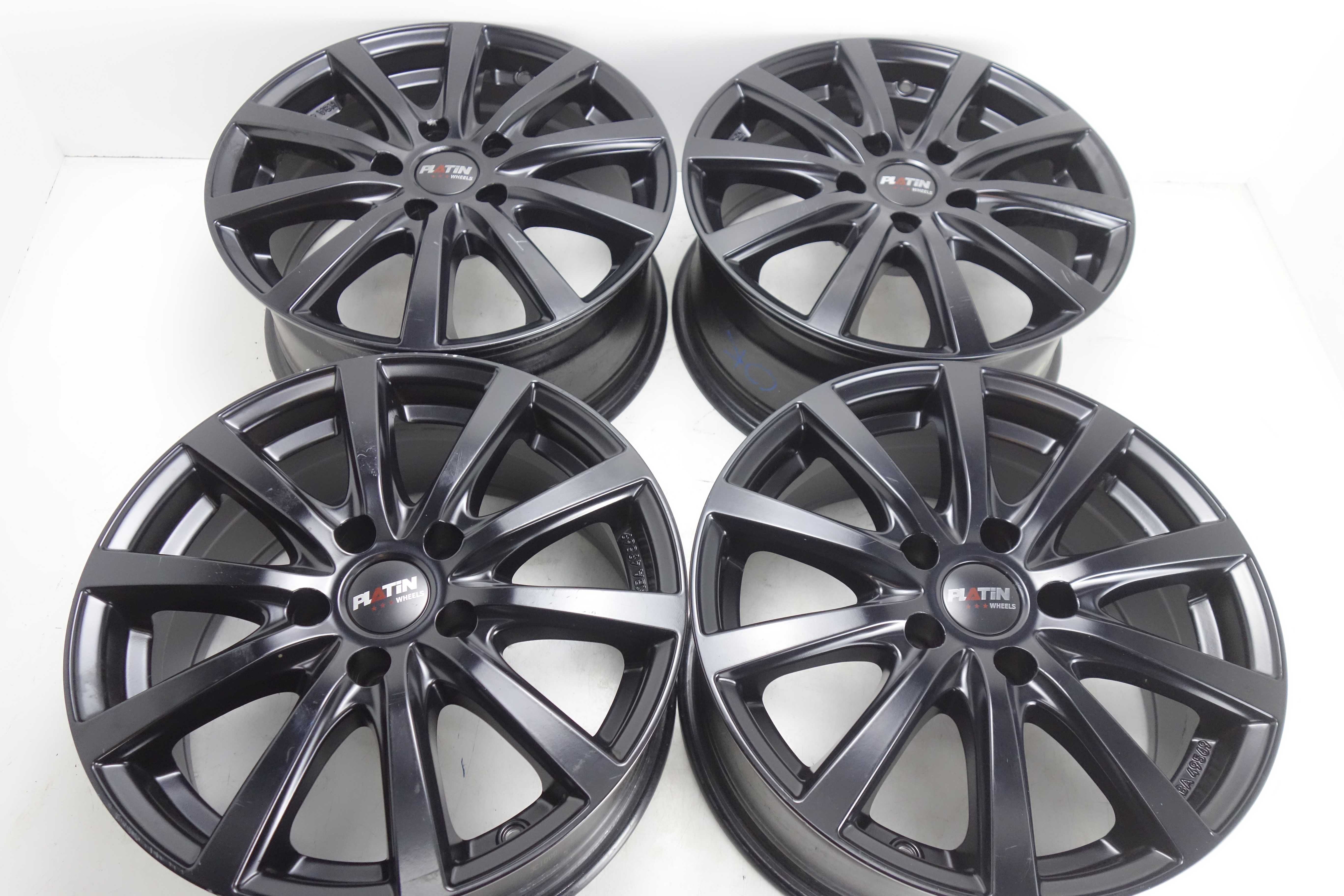 Alufelgi 16" 5x112 Audi A4 A8 Seat Skoda Vw Passat Czarne 1014