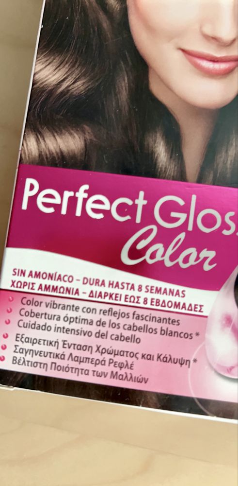 Dois colorantes/tinta oara cabelo