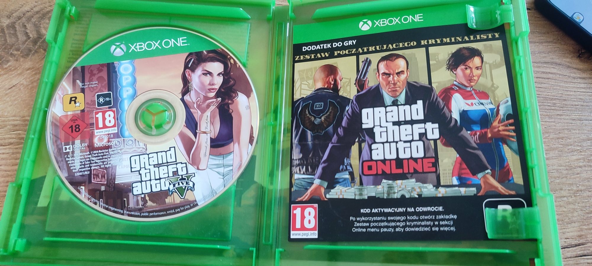 Gra "grand theft auto"na Xbox one s/x oraz series x