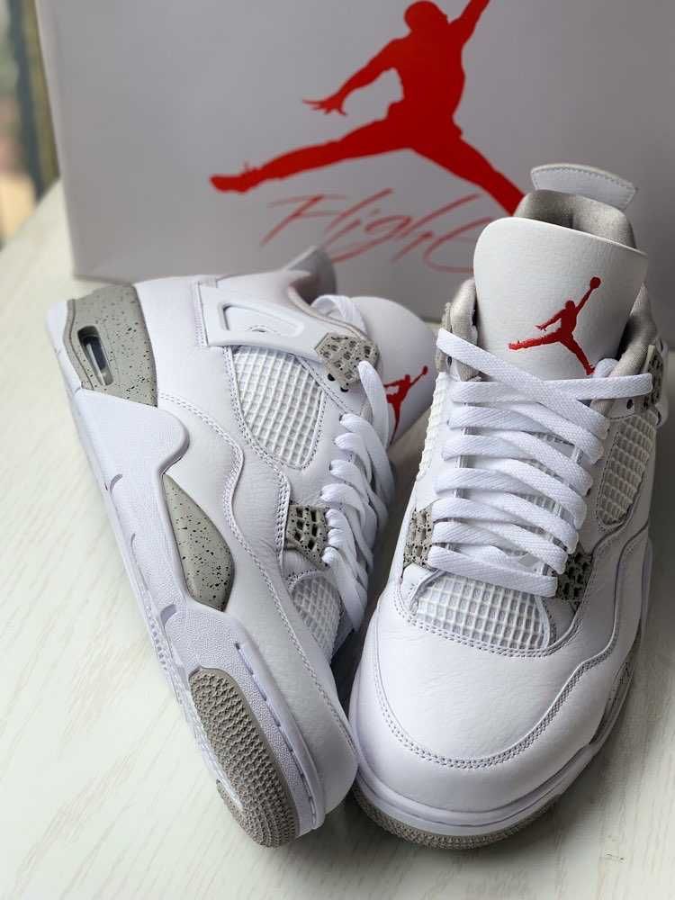 "Big Promotion"/buty/męskie*super/Biały/Jordan*4*Retro/r.40