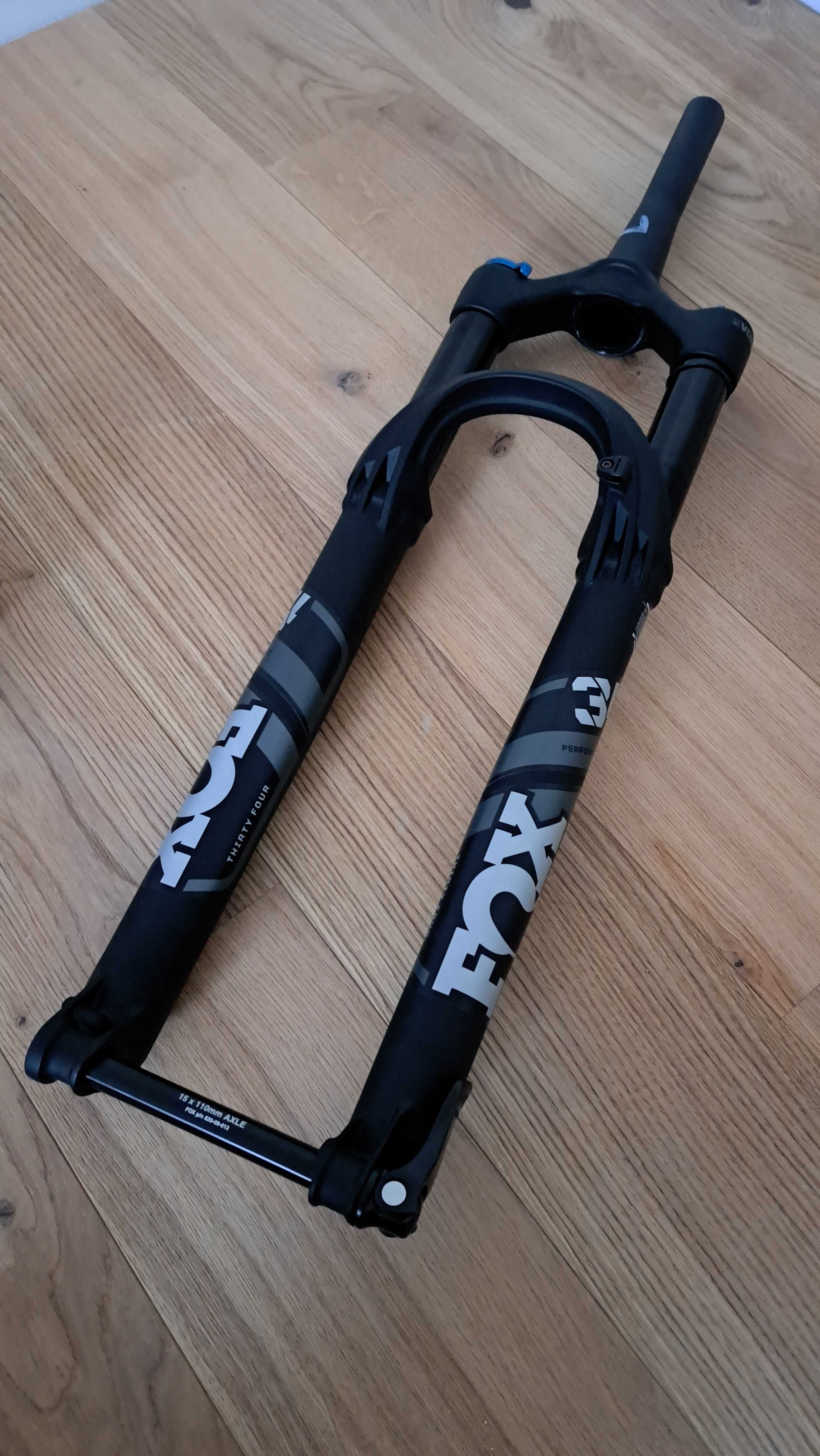 Fox 34 130mm 29 amortyzator trail xc