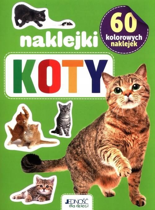 60 Kolorowych Naklejek Koty 07171B01426Ks