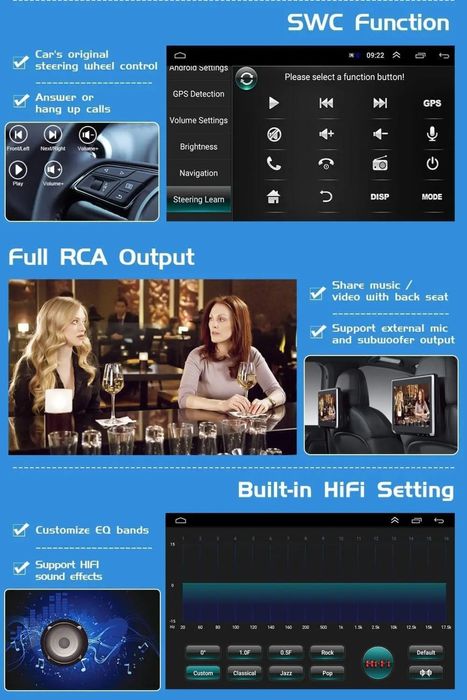Rádio 9" Android 13 Audi A6 1997 a 2004 GPS Wi-Fi Bluetooth NOVO