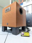Мощный Активный сабвуфер Yamaha YST-SW320. НЧ-25см, 250 Вт. Вес 17 кг