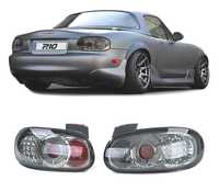 FAROLINS TRASEIROS LED PARA MAZDA MX 5 98-05 PRETO