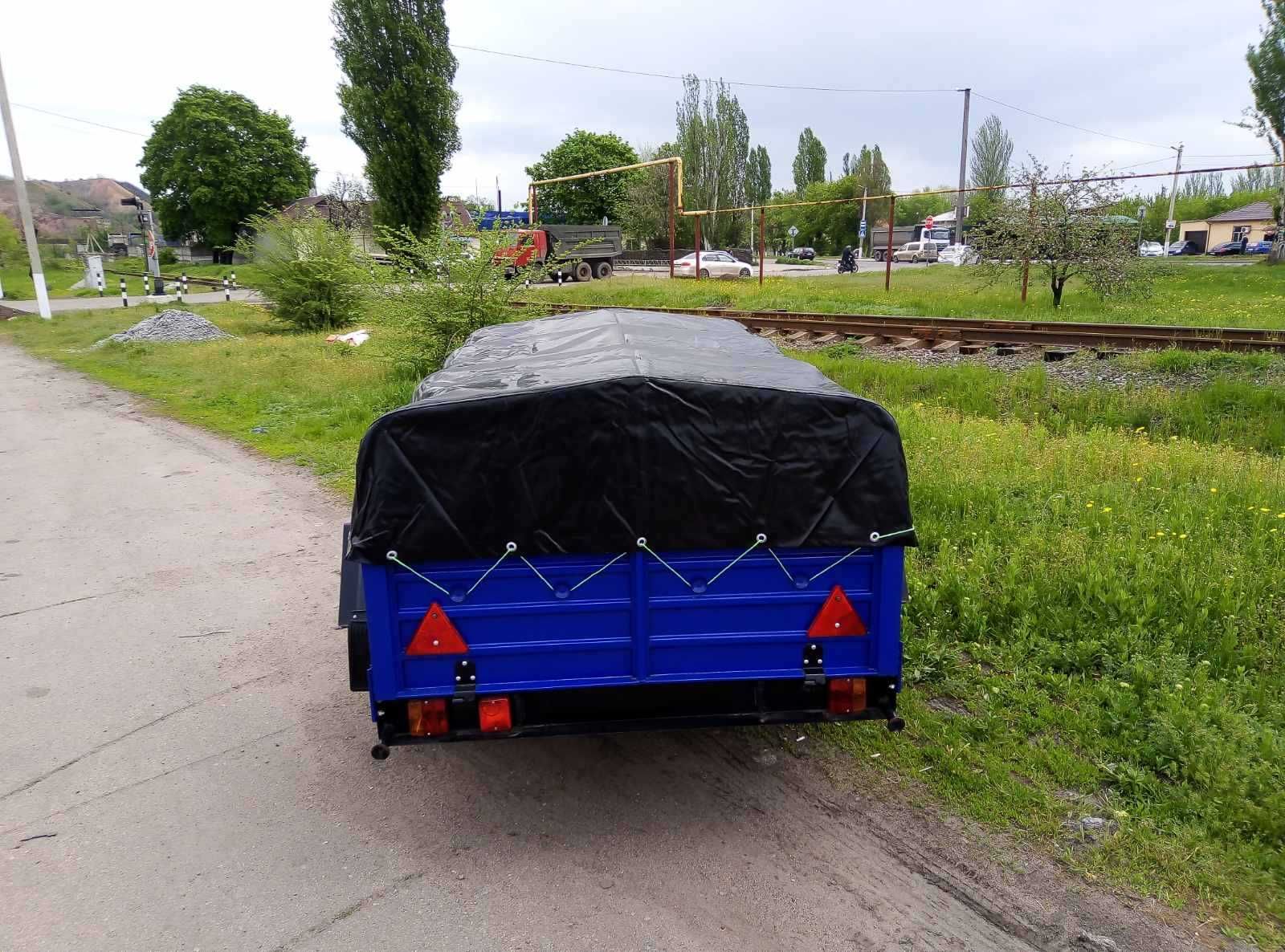 Міцний причіп легковий 2200Х1300 Посилений заводу Краз, також 2м