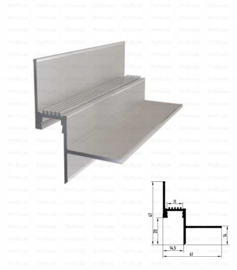 Теневой профиль Профиль теневого шва для LED подсветки