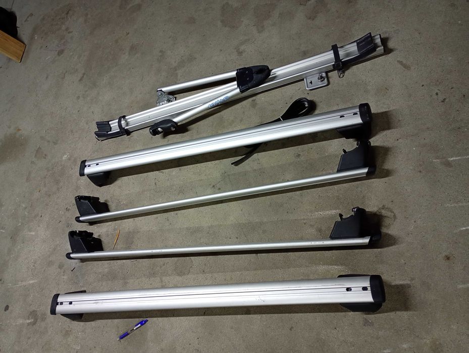 Audi Q5 belki dachowe Thule bagażnik