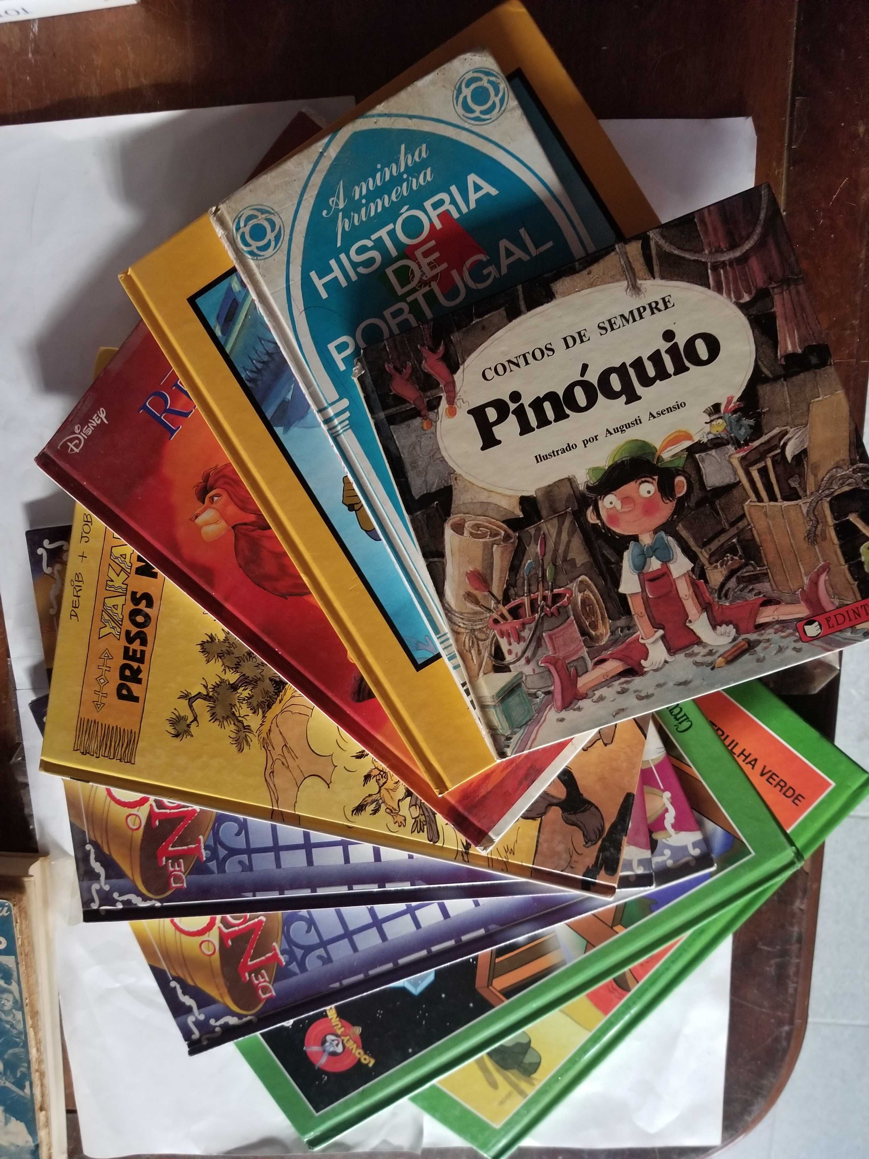 Livros - Coleçâo de livros infantis Walt Disney e outros