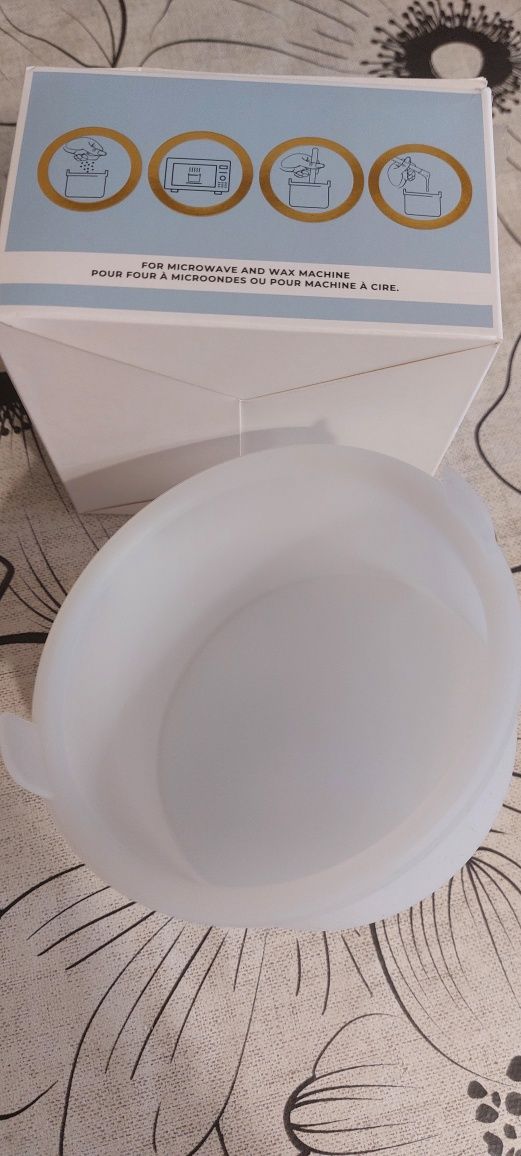 Potes silicone para cera