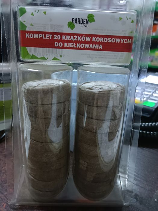 Krążki kokosowe do wysiewania