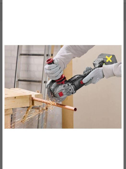 Rebarbadora angular recarregável 20 V parkside performance