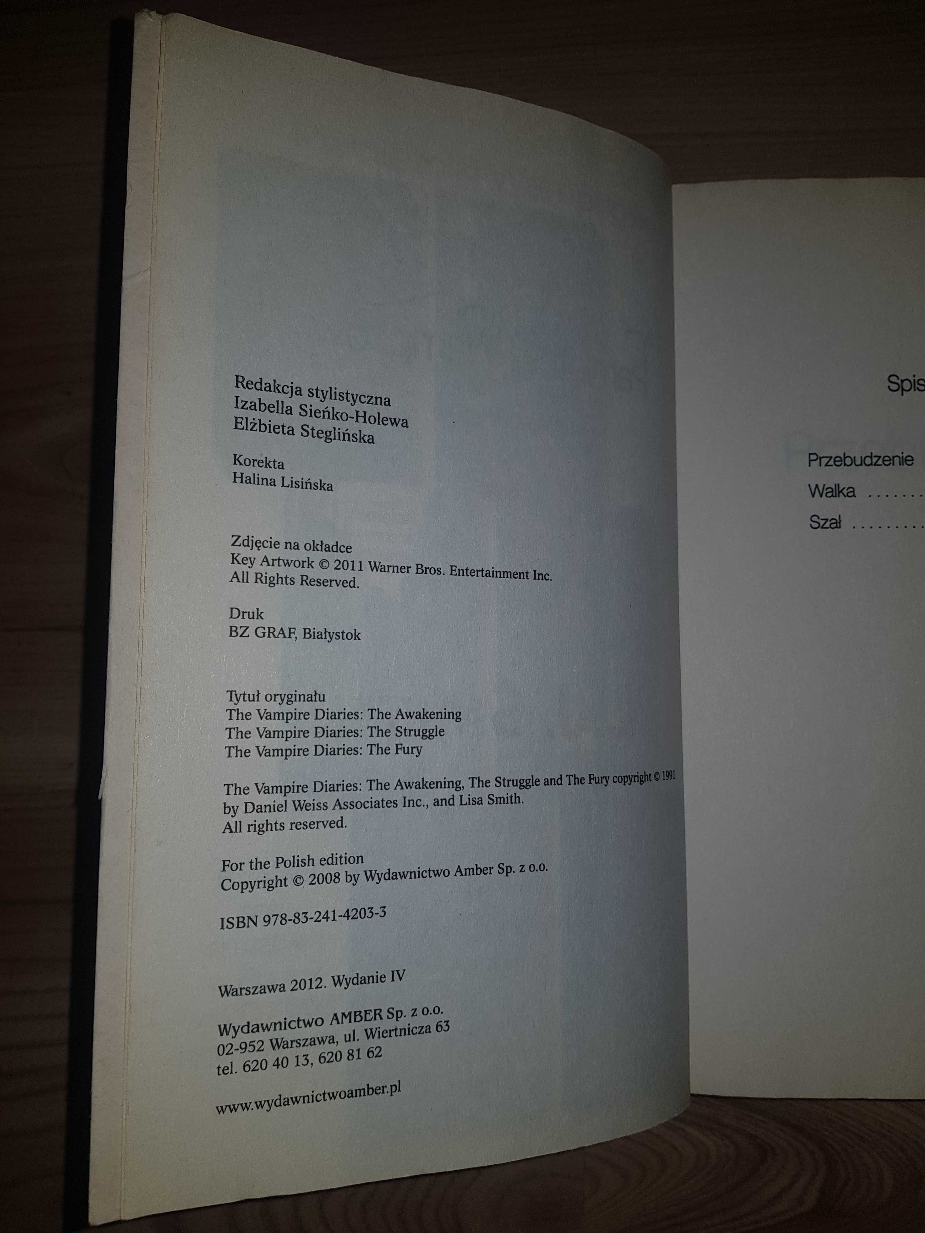 Pamiętniki Wampirów Księga 1 L. J. Smith