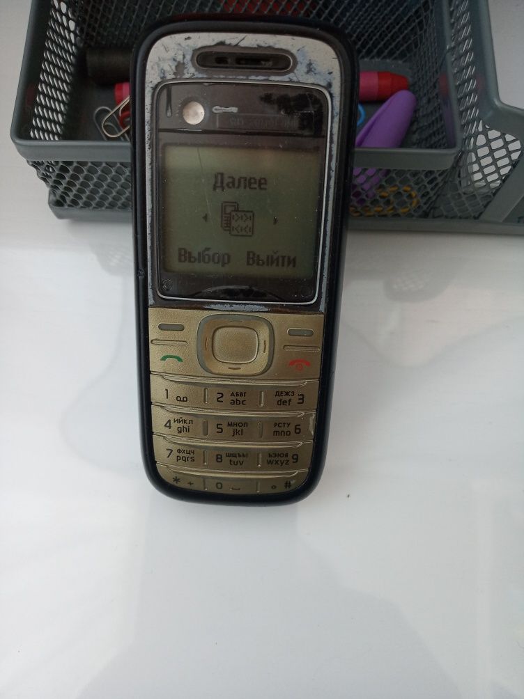 Телефон Nokia 1200 з новою аккум.бат.