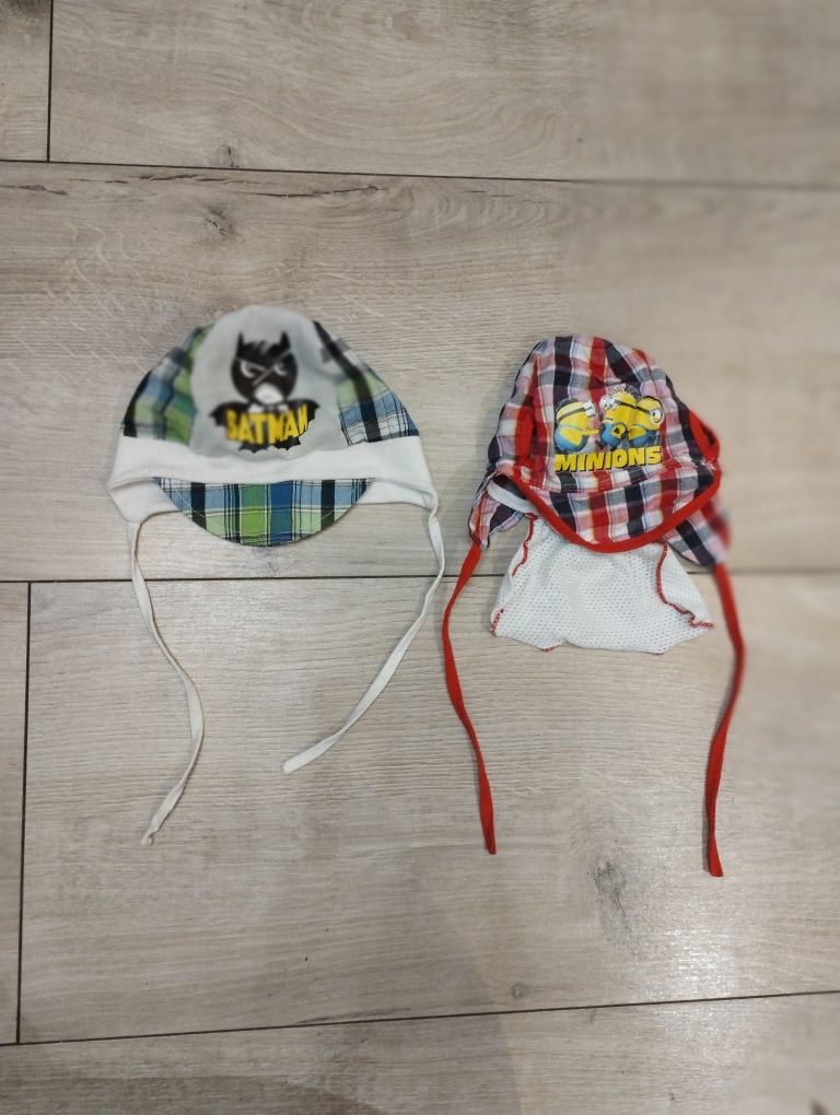 Nowe Czapeczki dla niemowląt bawełna