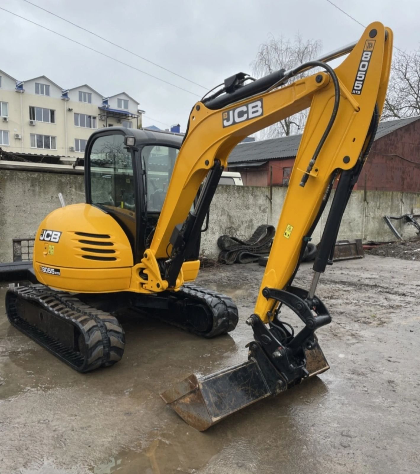 Послуги Оренда Міні екскаватора jcb8055