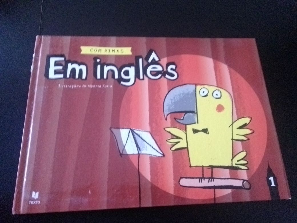 Livro com rimas em inglês