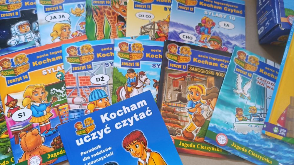 20 x Kocham czytać Cieszyńska + Polskie wyliczanki