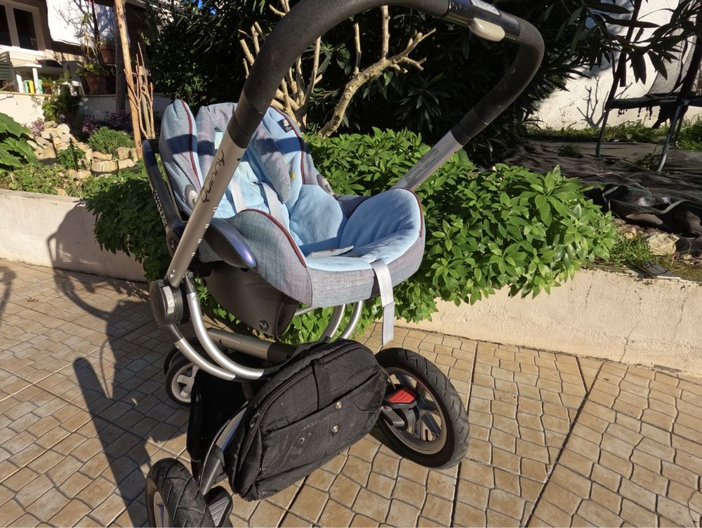 Conjunto Quinny Maxi Cosi Completo Isofix