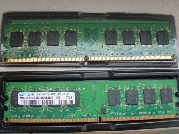 Samsung DDR2-667Mhz 1Гб+1 ГБ (Intel,AMD)