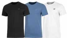 4f Zestaw 3szt. 3-pak Męska Koszulka T-shirt 100% Bawełna / rozm M