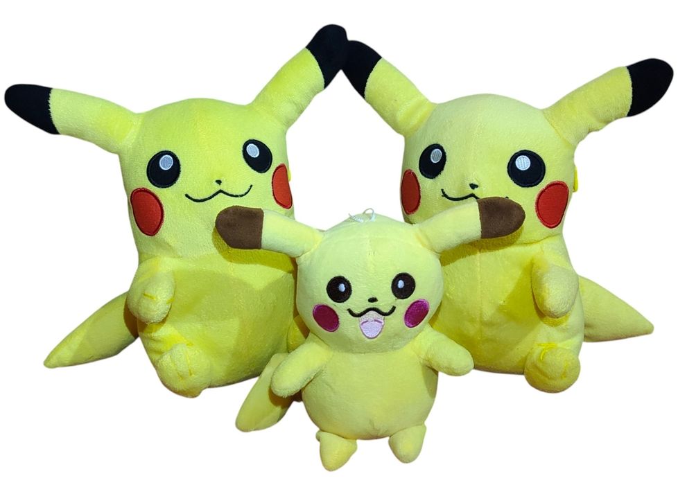 Пікачу м'яка іграшка жовта покемон
