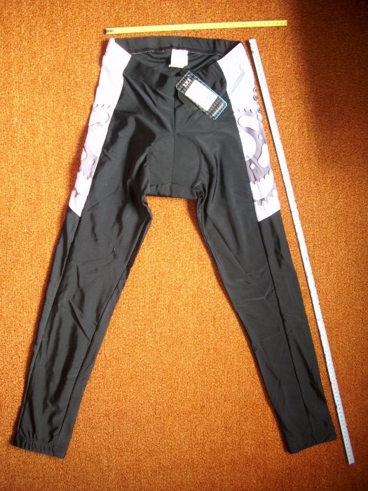 Spodenki spodnie kolarskie rowerowe z wygodną wkładką żelową rozmiar L