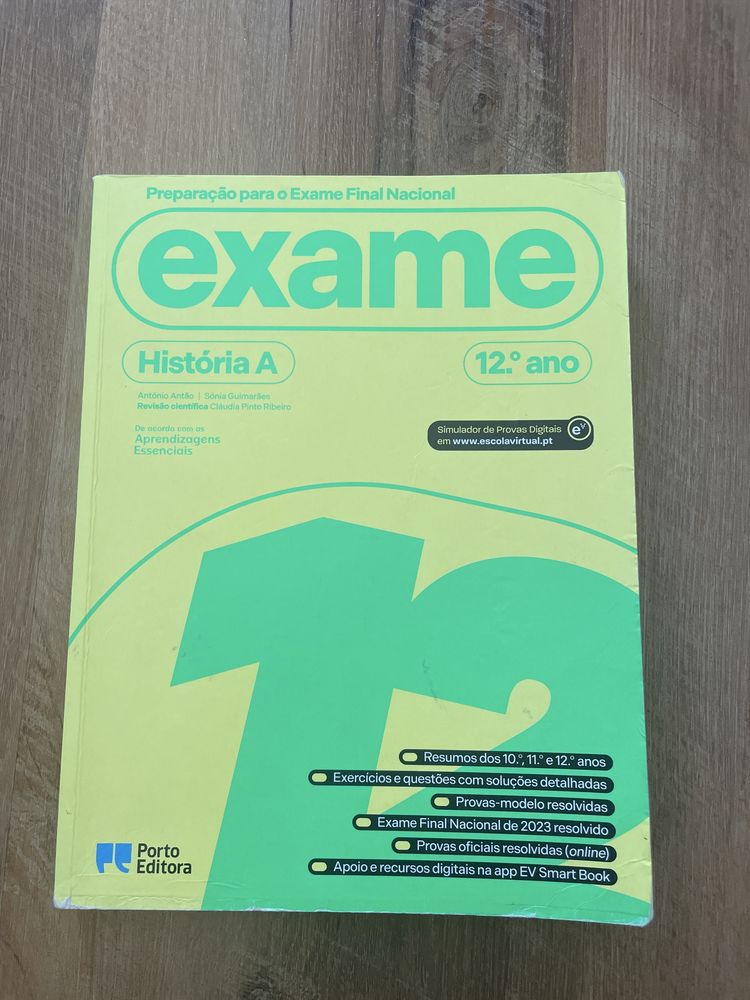 Livro de exame 12ºano História A