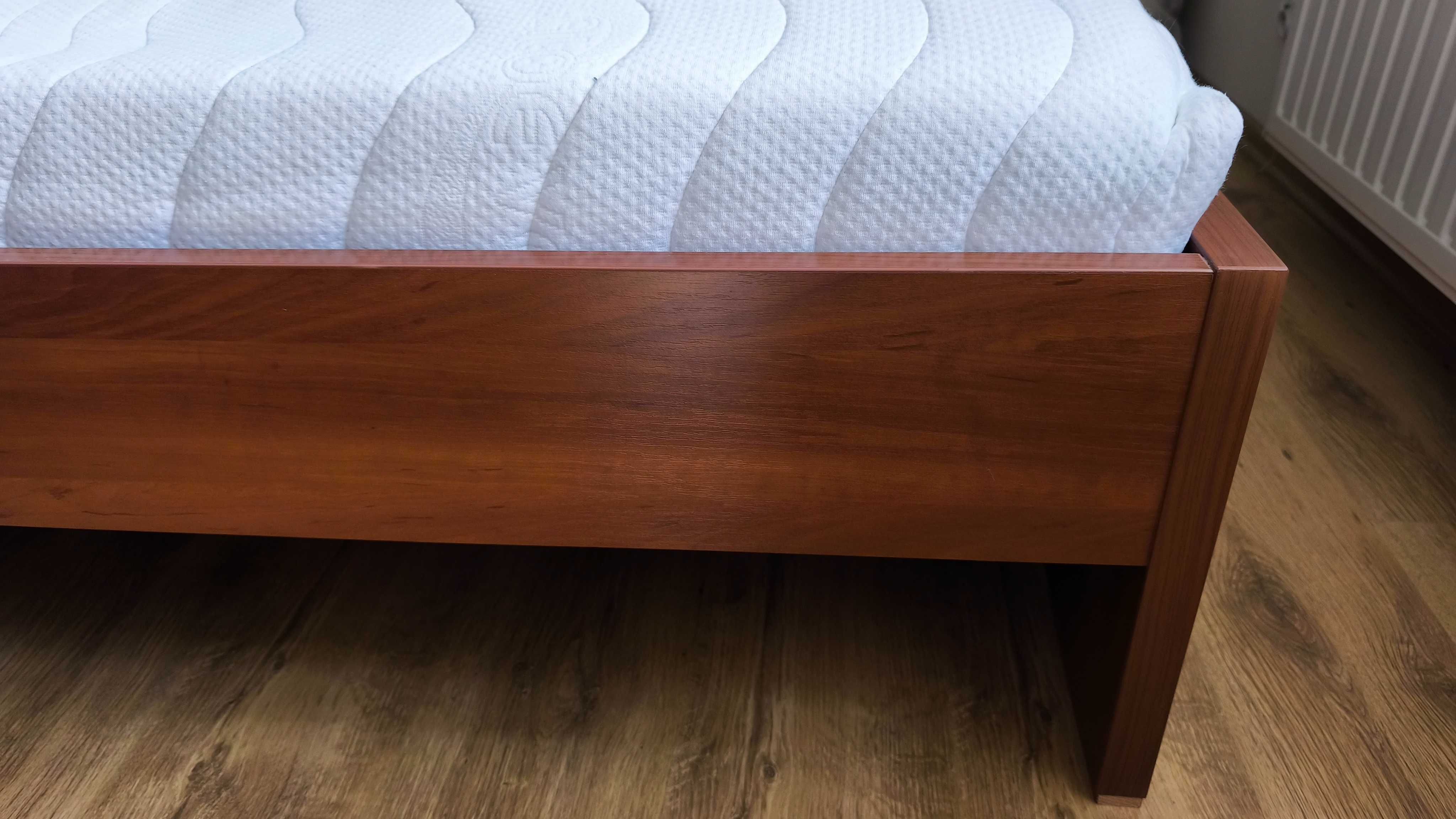 Eleganckie Łóżko VOX Modern 140x200 z oświetleniem