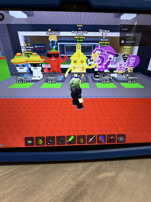 Продам брейнротов 4.5м до 88м все вместе Roblox Breinrot