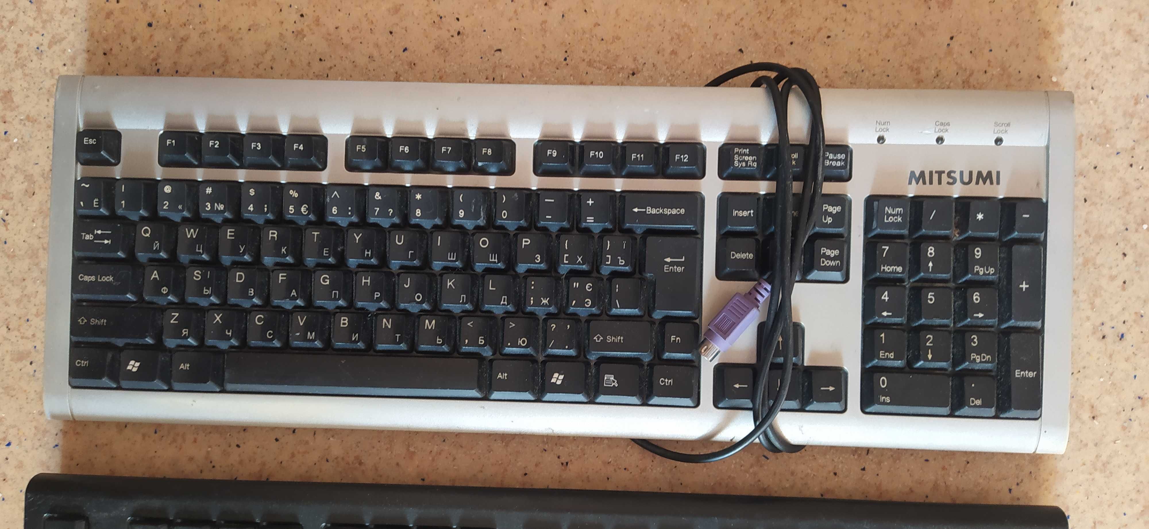 Клавиатуры на запчасти a4tech mitsumi tk105 havit Genius logitech 6 шт