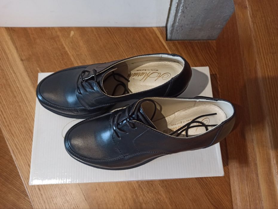 Туфлі шкіряні 36р