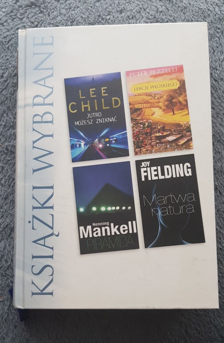 Książki wybrane. Child, Mankell, Fielding, Pezzelli