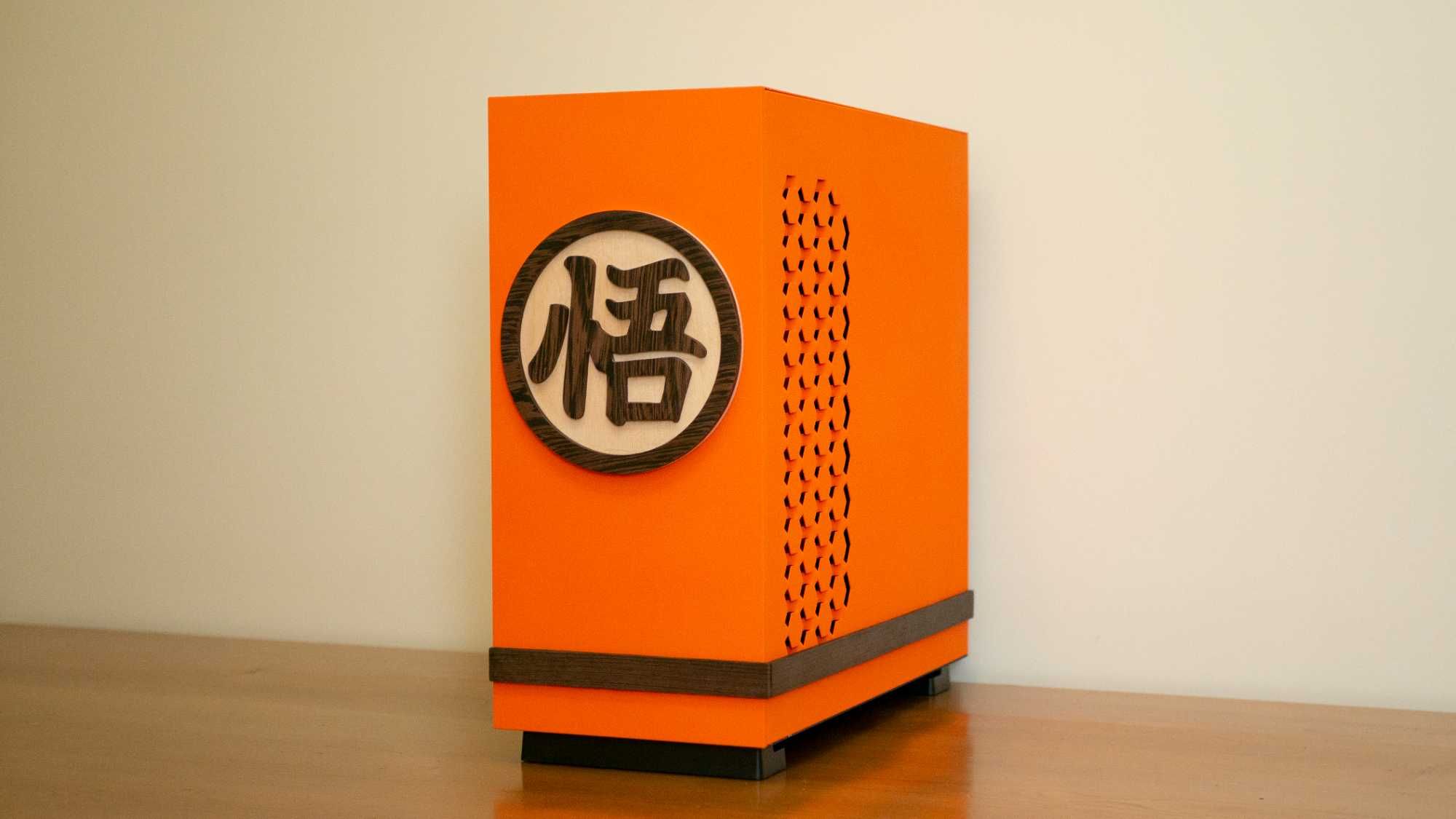 Caixa personalizada com tema Dragon Ball