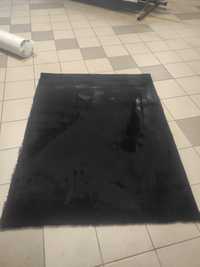 Czarny dywan 120x160 głęboka czerń loft milutki