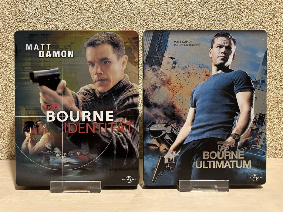 Steelbook Blu-ray Коллекции Д. Борн 1 - 5 с переводом.