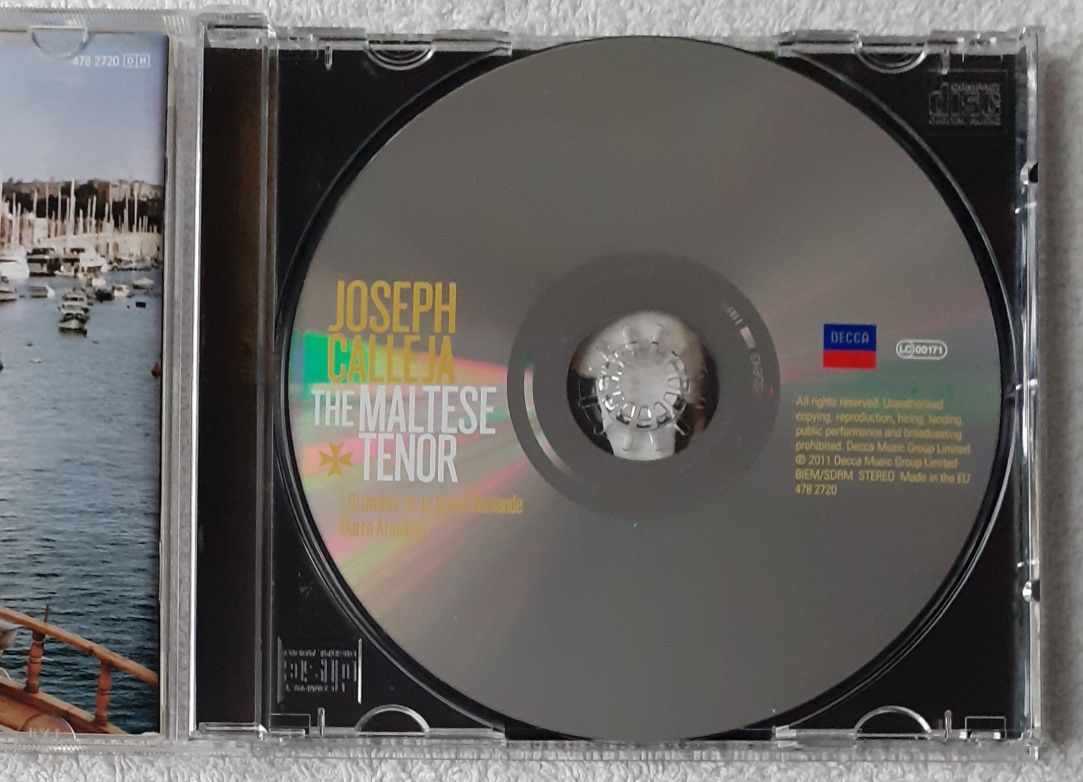 Joseph Calleja – The Maltese Tenor (CD, Album)(Romantic, Opera)