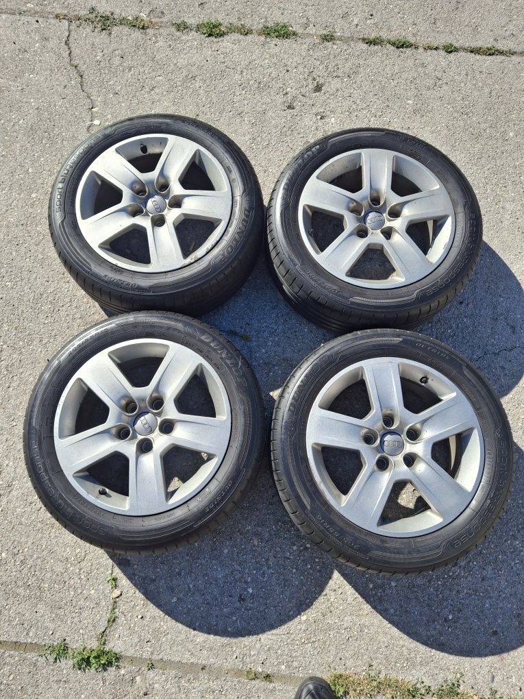 Alufelgi  Koła 5x112 z oponami letnimi 205/55/R16