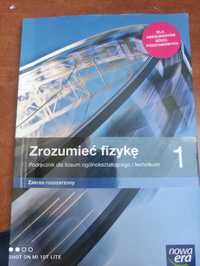 Podręcznik Zrozumieć fizykę 1 Nowej Ery zakres rozszerzony.