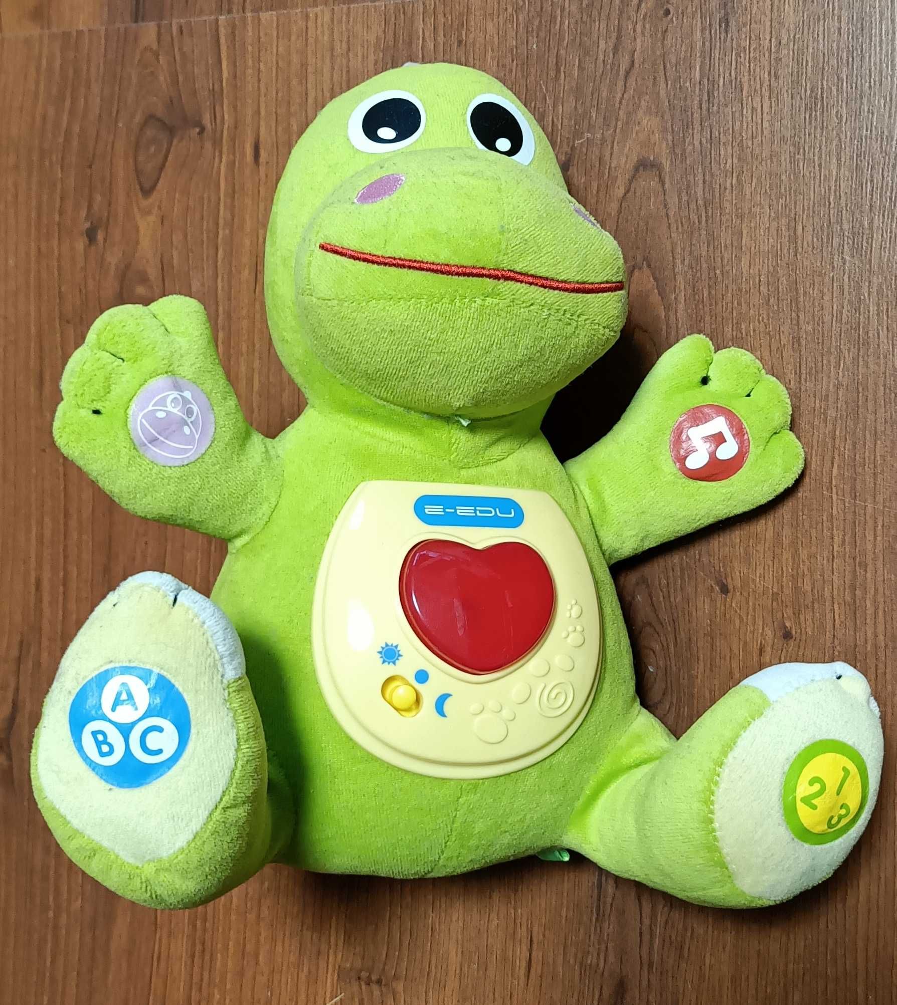 Smok DINO Bazyl E-edu zabawka interaktywna uczy i bawi