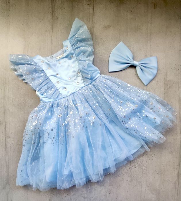 Святкова сукня сніжинка зірочка