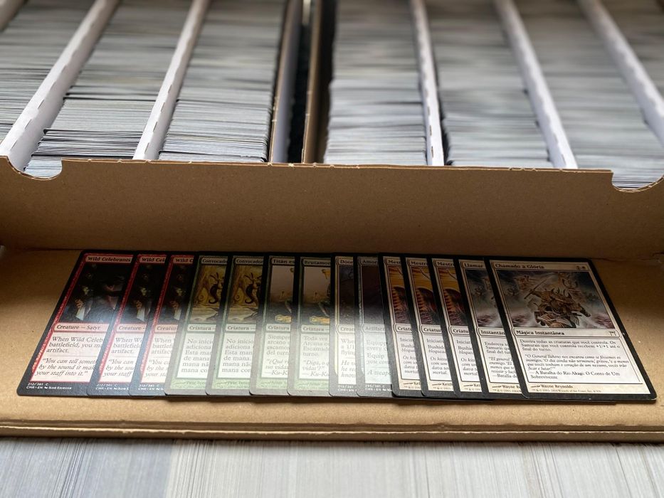 14.000 Cartas de Magic: The Gathering Comuns e Incomuns