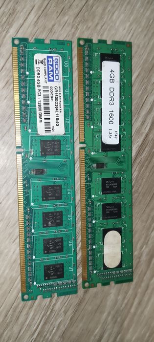 Видеокарта Gigabyte GeForce 210 и ОЗУ DDR3 4gb