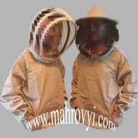 Куртка пчеловода коттон с европейской или классической сеткой
