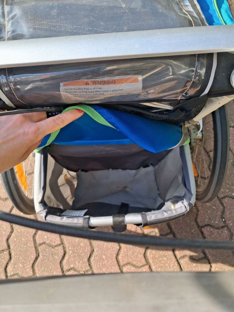 Thule Chariot CX1 – przyczepka rowerowa + opcja wózka