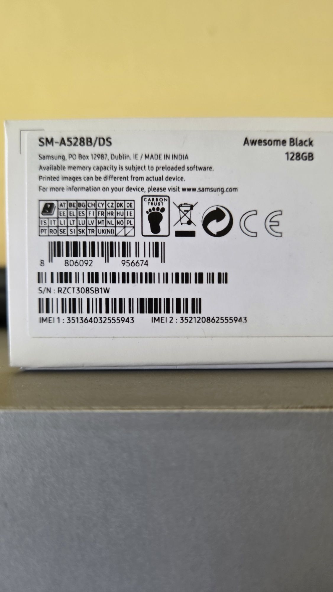 Samsung Galaxy A52s (A528) 5G DS 6/128GB Czarny