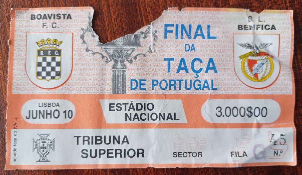 Bilhete de Futebol