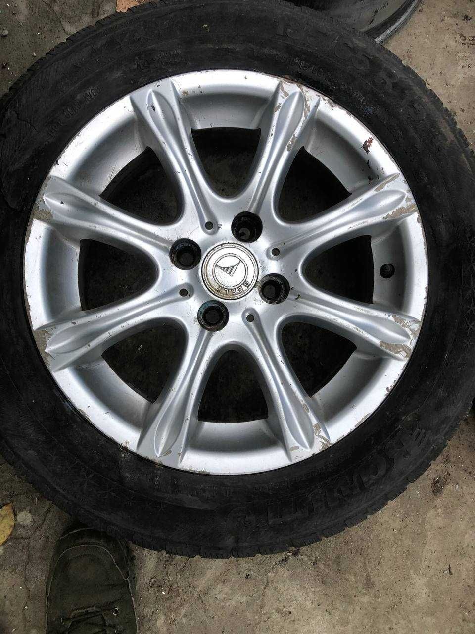 Комплект литых дисков Джили МК R15 4x100